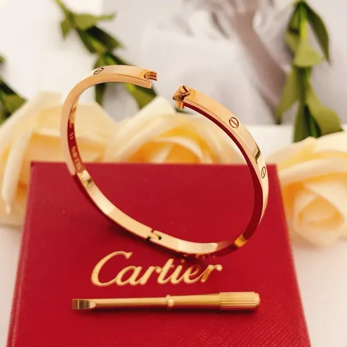 Cheap Cartier bracelets In Rose Gold #1425831 Replica Wholesale [$27.00 USD] [ITEM#1425831] on Replica Cartier bracelets