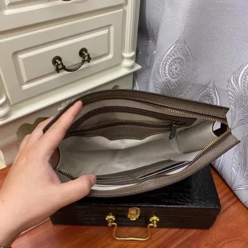 Cheap Gucci AAA Man Pouches #1425839 Replica Wholesale [$64.00 USD] [ITEM#1425839] on Replica Gucci AAA Man Wallets