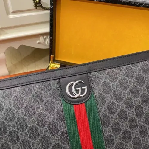 Cheap Gucci AAA Man Pouches #1425840 Replica Wholesale [$64.00 USD] [ITEM#1425840] on Replica Gucci AAA Man Wallets