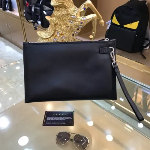 Cheap Gucci AAA Man Pouches #1425844 Replica Wholesale [$64.00 USD] [ITEM#1425844] on Replica Gucci AAA Man Wallets