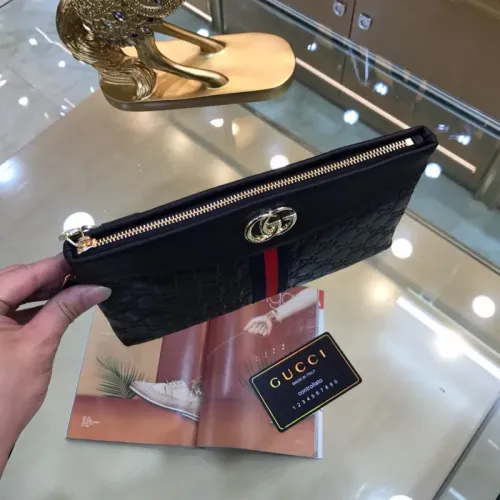 Cheap Gucci AAA Man Pouches #1425847 Replica Wholesale [$64.00 USD] [ITEM#1425847] on Replica Gucci AAA Man Wallets