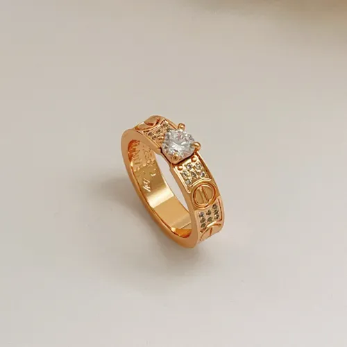 Cartier Rings In Rose Gold #1425865