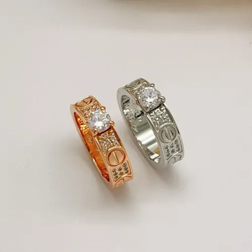 Cheap Cartier Rings In Rose Gold #1425865 Replica Wholesale [$34.00 USD] [ITEM#1425865] on Replica Cartier Rings