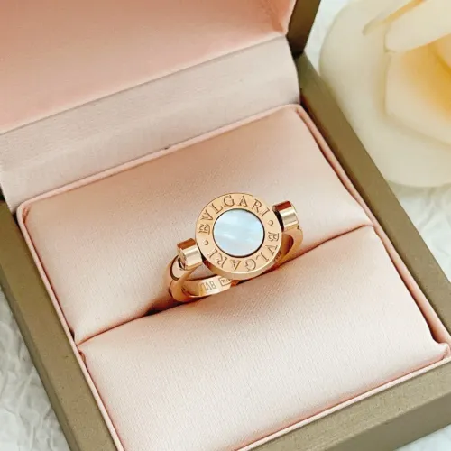 Cheap Bvlgari Rings In Rose Gold For Women #1425879 Replica Wholesale [$29.00 USD] [ITEM#1425879] on Replica Bvlgari Rings