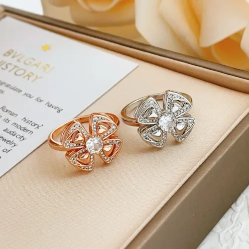 Cheap Bvlgari Rings In Rose Gold For Women #1425883 Replica Wholesale [$29.00 USD] [ITEM#1425883] on Replica Bvlgari Rings