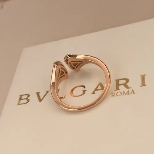 Cheap Bvlgari Rings In Rose Gold For Women #1425914 Replica Wholesale [$29.00 USD] [ITEM#1425914] on Replica Bvlgari Rings