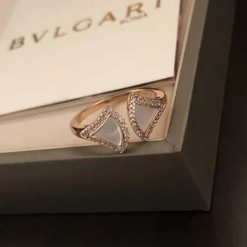 Cheap Bvlgari Rings In Rose Gold For Women #1425914 Replica Wholesale [$29.00 USD] [ITEM#1425914] on Replica Bvlgari Rings
