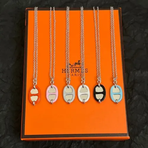 Cheap Hermes Necklaces #1425920 Replica Wholesale [$45.00 USD] [ITEM#1425920] on Replica Hermes Necklaces