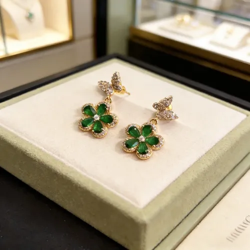Cheap Van Cleef &amp; Arpels Earrings For Women #1425938 Replica Wholesale [$34.00 USD] [ITEM#1425938] on Replica Van Cleef &amp; Arpels Earrings