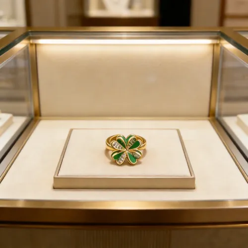 Cheap Van Cleef &amp; Arpels Rings For Women #1425939 Replica Wholesale [$38.00 USD] [ITEM#1425939] on Replica Van Cleef &amp; Arpels Rings