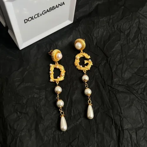 Cheap Dolce &amp; Gabbana D&amp;G Earrings For Women #1425976 Replica Wholesale [$39.00 USD] [ITEM#1425976] on Replica Dolce &amp; Gabbana D&amp;G Earrings