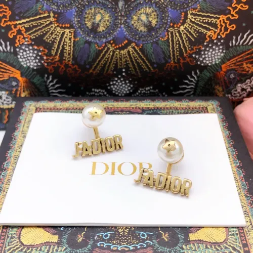 Cheap Christian Dior Earrings For Women #1425998 Replica Wholesale [$25.00 USD] [ITEM#1425998] on Replica Christian Dior Earrings