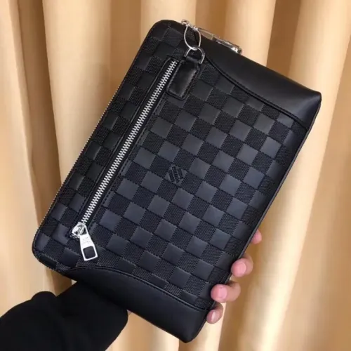 Cheap Louis Vuitton AAA Man Pouches #1426047 Replica Wholesale [$64.00 USD] [ITEM#1426047] on Replica Louis Vuitton AAA Man Wallets