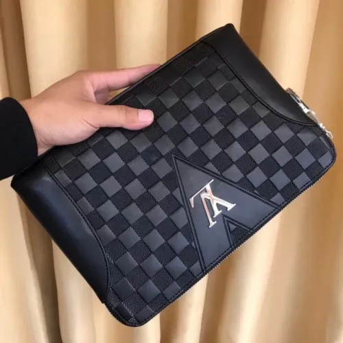 Cheap Louis Vuitton AAA Man Pouches #1426047 Replica Wholesale [$64.00 USD] [ITEM#1426047] on Replica Louis Vuitton AAA Man Wallets