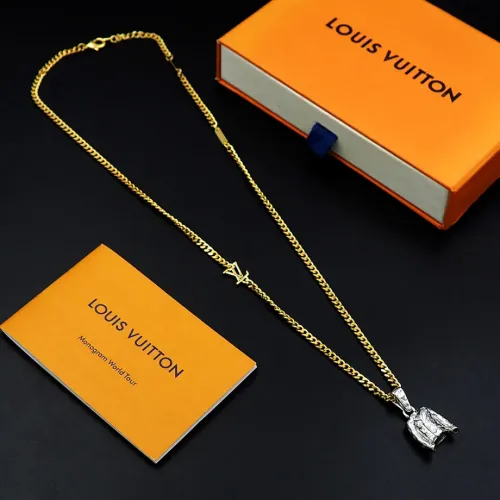 Cheap Louis Vuitton Necklaces #1426126 Replica Wholesale [$27.00 USD] [ITEM#1426126] on Replica Louis Vuitton Necklaces