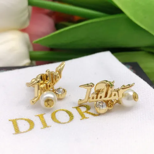 Cheap Christian Dior Earrings For Women #1426143 Replica Wholesale [$25.00 USD] [ITEM#1426143] on Replica Christian Dior Earrings