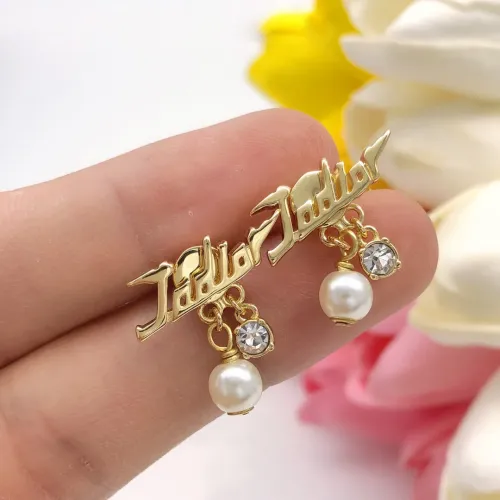 Cheap Christian Dior Earrings For Women #1426143 Replica Wholesale [$25.00 USD] [ITEM#1426143] on Replica Christian Dior Earrings
