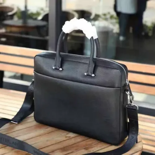Cheap Mont Blanc AAA Man Handbags #1426167 Replica Wholesale [$108.00 USD] [ITEM#1426167] on Replica Mont Blanc AAA Man Handbags