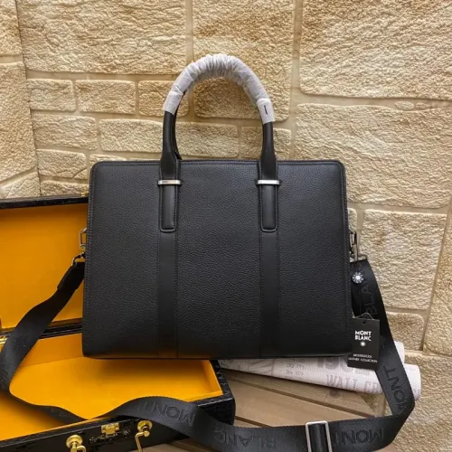 Cheap Mont Blanc AAA Man Handbags #1426169 Replica Wholesale [$108.00 USD] [ITEM#1426169] on Replica Mont Blanc AAA Man Handbags