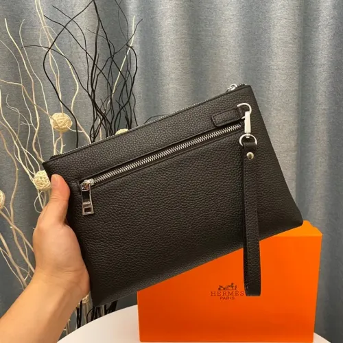 Cheap Hermes AAA Man Pouches #1426224 Replica Wholesale [$64.00 USD] [ITEM#1426224] on Replica Hermes AAA Man Wallets