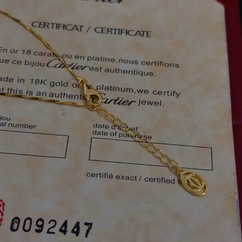 Cheap Cartier Necklaces #1426287 Replica Wholesale [$42.00 USD] [ITEM#1426287] on Replica Cartier Necklaces