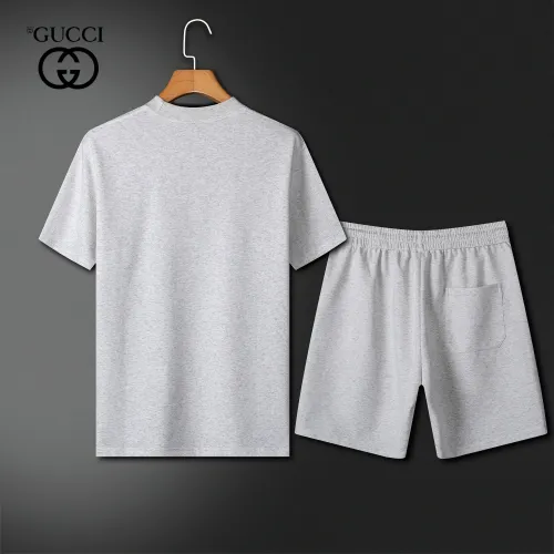 Cheap Gucci Tracksuits Short Sleeved For Men #1426551 Replica Wholesale [$64.00 USD] [ITEM#1426551] on Replica Gucci Tracksuits