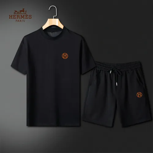 Hermes Tracksuits Short Sleeved For Men #1426559