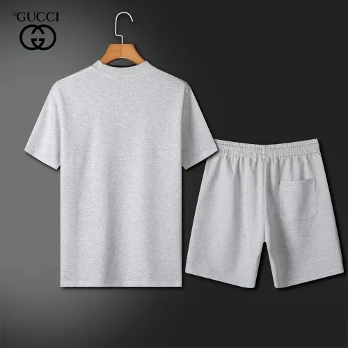 Cheap Gucci Tracksuits Short Sleeved For Men #1426566 Replica Wholesale [$64.00 USD] [ITEM#1426566] on Replica Gucci Tracksuits