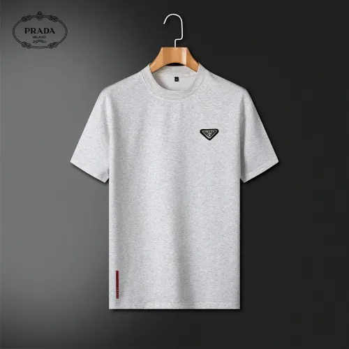 Cheap Prada Tracksuits Short Sleeved For Men #1426578 Replica Wholesale [$64.00 USD] [ITEM#1426578] on Replica Prada Tracksuits