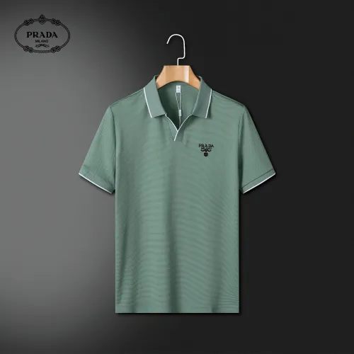 Prada T-Shirts Short Sleeved For Men #1426619