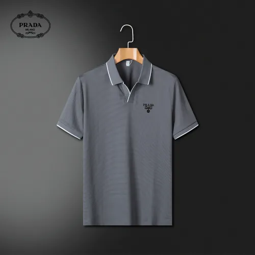 Prada T-Shirts Short Sleeved For Men #1426620
