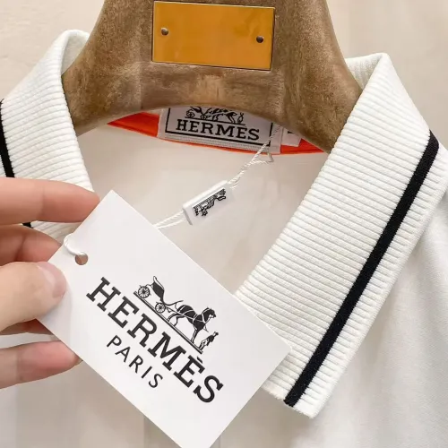 Cheap Hermes T-Shirts Short Sleeved For Men #1426757 Replica Wholesale [$48.00 USD] [ITEM#1426757] on Replica Hermes T-Shirts