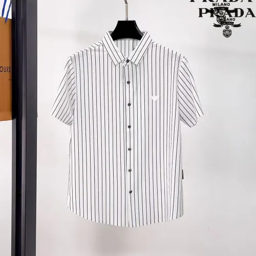 Prada Shirts Short Sleeved For Men #1426775