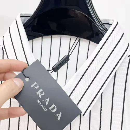 Cheap Prada Shirts Short Sleeved For Men #1426775 Replica Wholesale [$52.00 USD] [ITEM#1426775] on Replica Prada Shirts