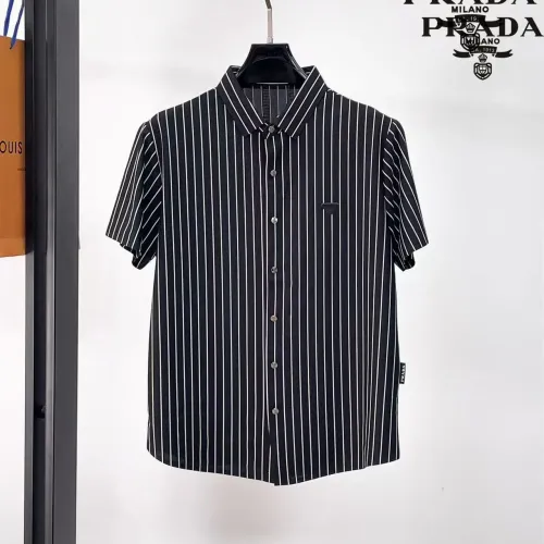 Prada Shirts Short Sleeved For Men #1426779
