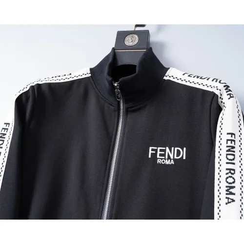 Cheap Fendi Tracksuits Long Sleeved For Men #1426787 Replica Wholesale [$92.00 USD] [ITEM#1426787] on Replica Fendi Tracksuits