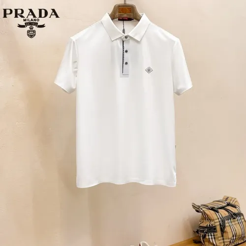 Prada T-Shirts Short Sleeved For Men #1426809