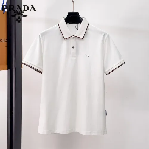 Prada T-Shirts Short Sleeved For Men #1426862