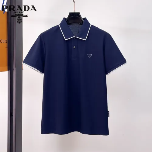 Prada T-Shirts Short Sleeved For Men #1426863