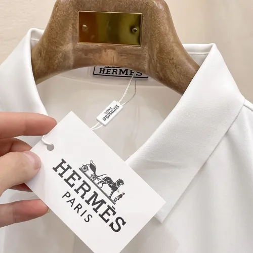 Cheap Hermes Shirts Short Sleeved For Men #1426890 Replica Wholesale [$52.00 USD] [ITEM#1426890] on Replica Hermes Shirts