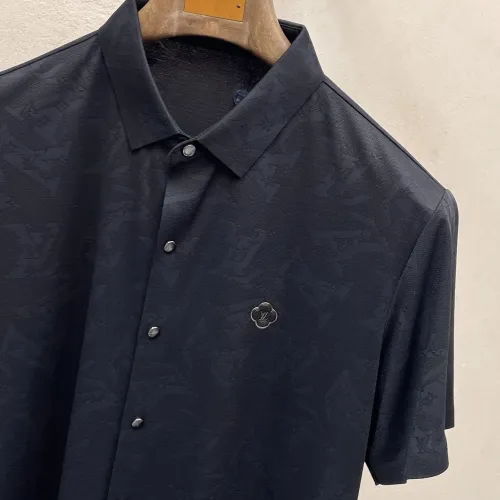 Cheap Louis Vuitton LV Shirts Short Sleeved For Men #1426916 Replica Wholesale [$52.00 USD] [ITEM#1426916] on Replica Louis Vuitton LV Shirts