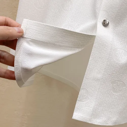 Cheap Moncler Shirts Short Sleeved For Men #1426928 Replica Wholesale [$52.00 USD] [ITEM#1426928] on Replica Moncler Shirts