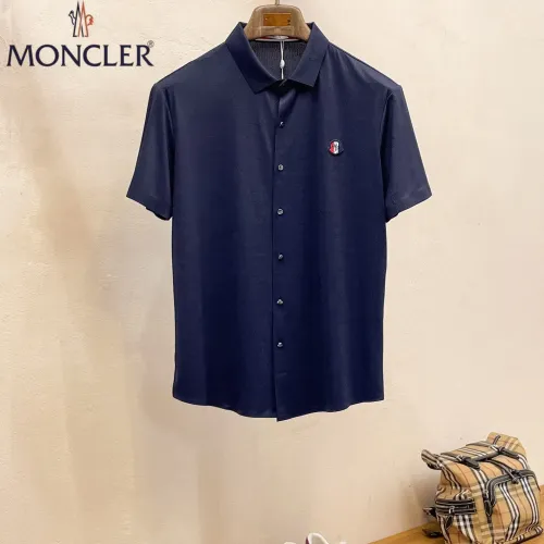 Cheap Moncler Shirts Short Sleeved For Men #1426930 Replica Wholesale [$52.00 USD] [ITEM#1426930] on Replica Moncler Shirts