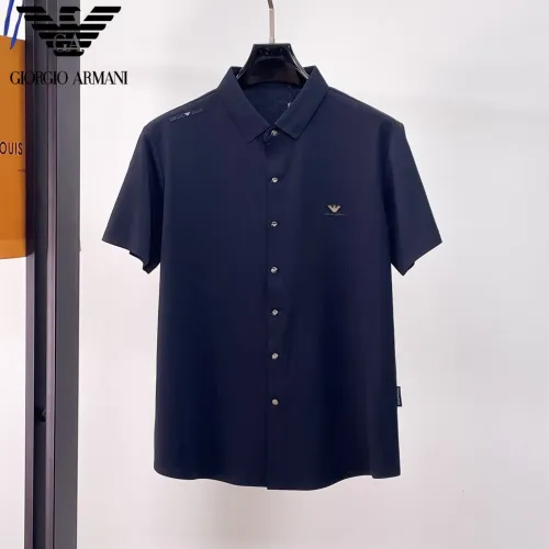 Armani Shirts Short Sleeved For Men #1426933
