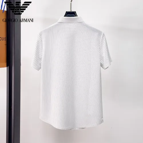Cheap Armani Shirts Short Sleeved For Men #1426945 Replica Wholesale [$52.00 USD] [ITEM#1426945] on Replica Armani Shirts