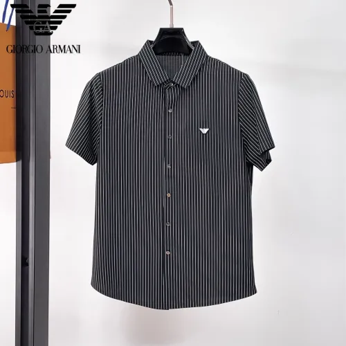 Armani Shirts Short Sleeved For Men #1426948