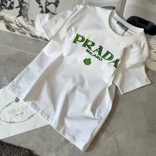 Prada T-Shirts Short Sleeved For Women #1426962