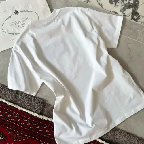 Cheap Prada T-Shirts Short Sleeved For Women #1426962 Replica Wholesale [$64.00 USD] [ITEM#1426962] on Replica Prada T-Shirts