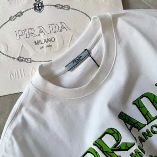 Cheap Prada T-Shirts Short Sleeved For Women #1426962 Replica Wholesale [$64.00 USD] [ITEM#1426962] on Replica Prada T-Shirts