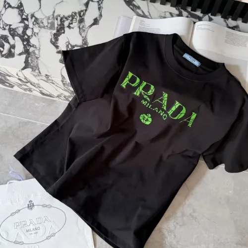 Prada T-Shirts Short Sleeved For Women #1426963